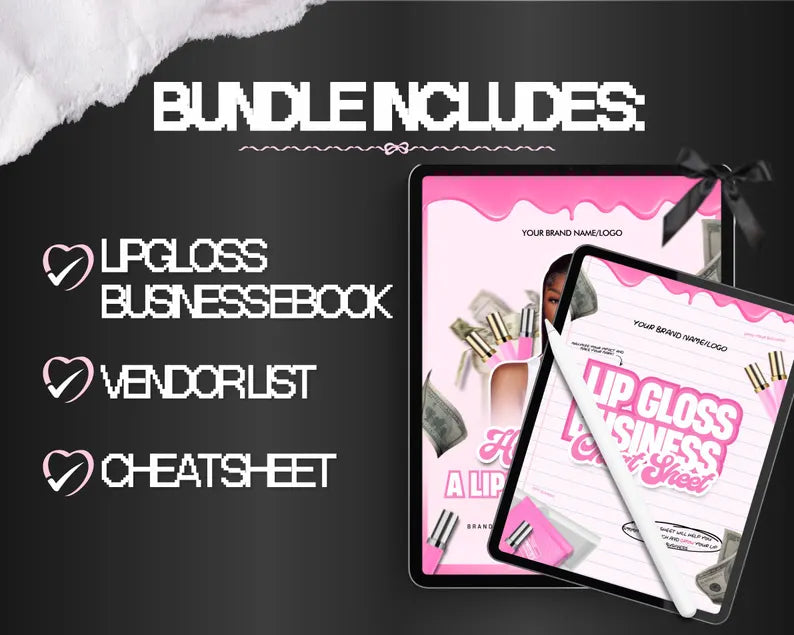 How To Start A Lip Gloss Business Editable Ebook